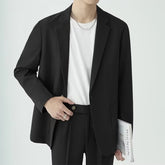 American High Street Leisure Suit Men Loose Drooping Korean Style